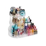 Organizador Acrilico Rotativo 360 + Compartimientos - Imagen 3