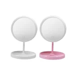 Espejo De Mesa Zoom 10X+Luz Led Recargable - Imagen 2