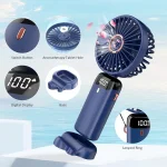 Ventilador Portatil Led Recargable Fan - Imagen 3