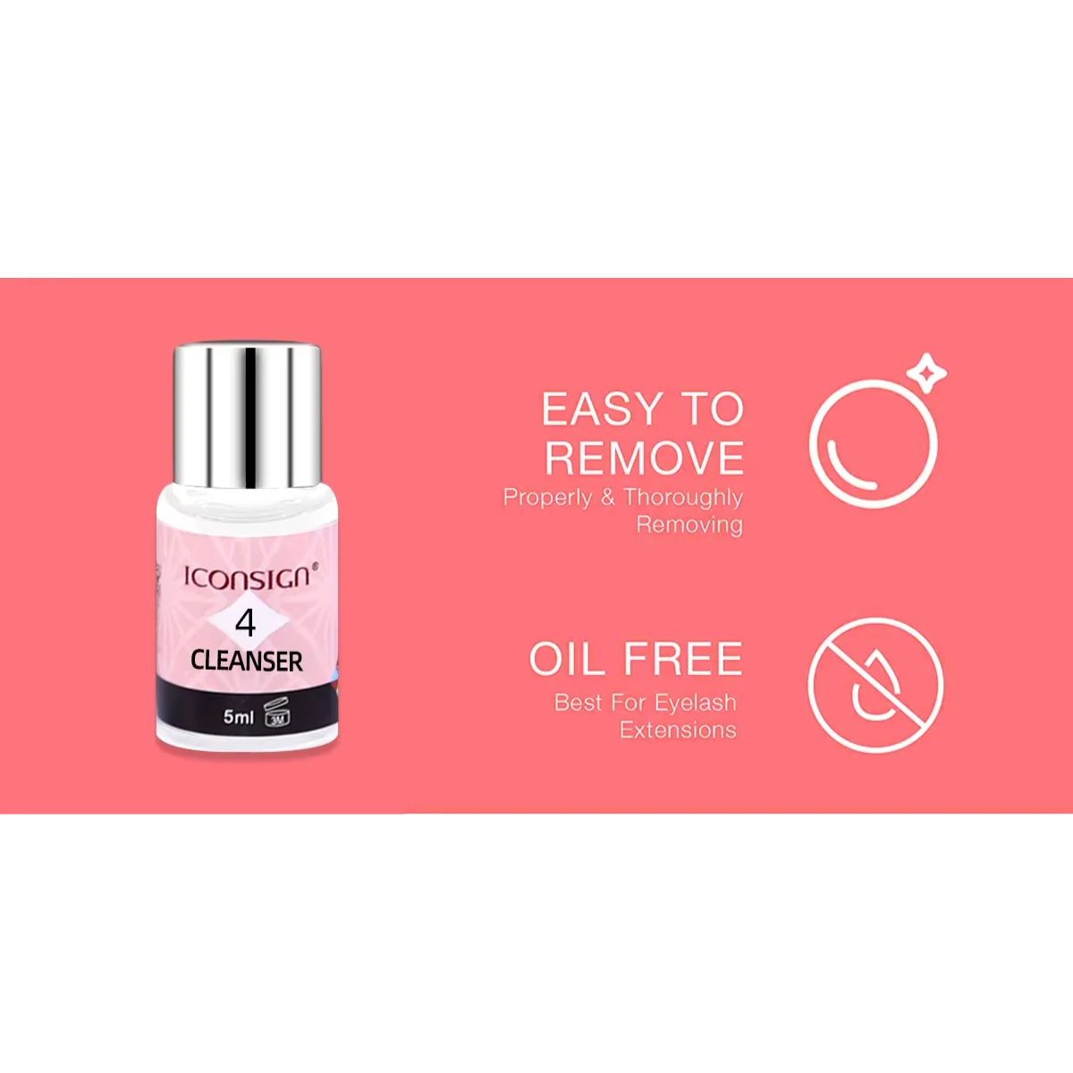 Paso 4 Ondulador Pestañas Iconsign Cleanser - Imagen 2