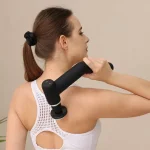 Pistola Fascial Gun Negra Calor/Frio 6 En 1 + Extensión - Imagen 4