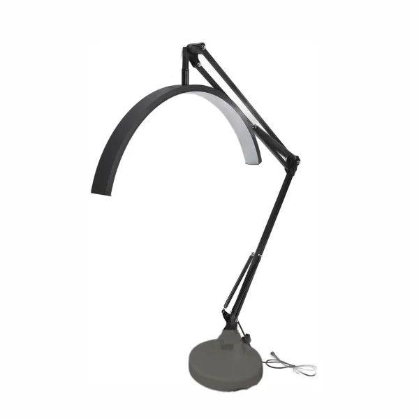 Lampara Fs-16X2 Media Luna Led Con Base