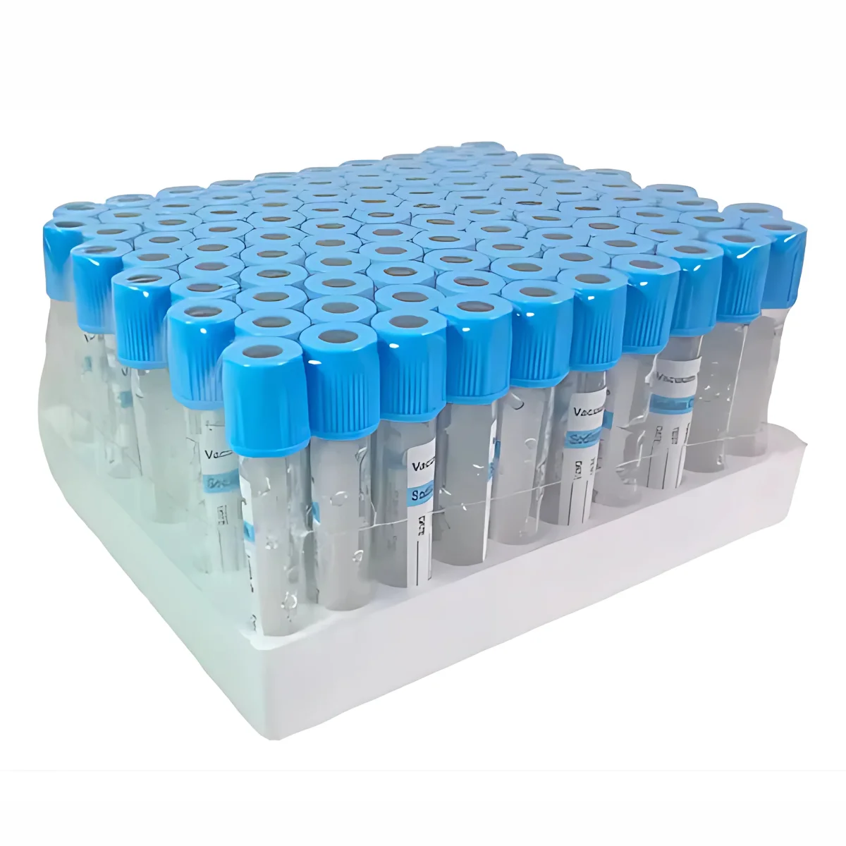 Set X 100 Nacional Tubos Plasma Citrato Sodio 3.2% Azul 4.5Ml - Imagen 1