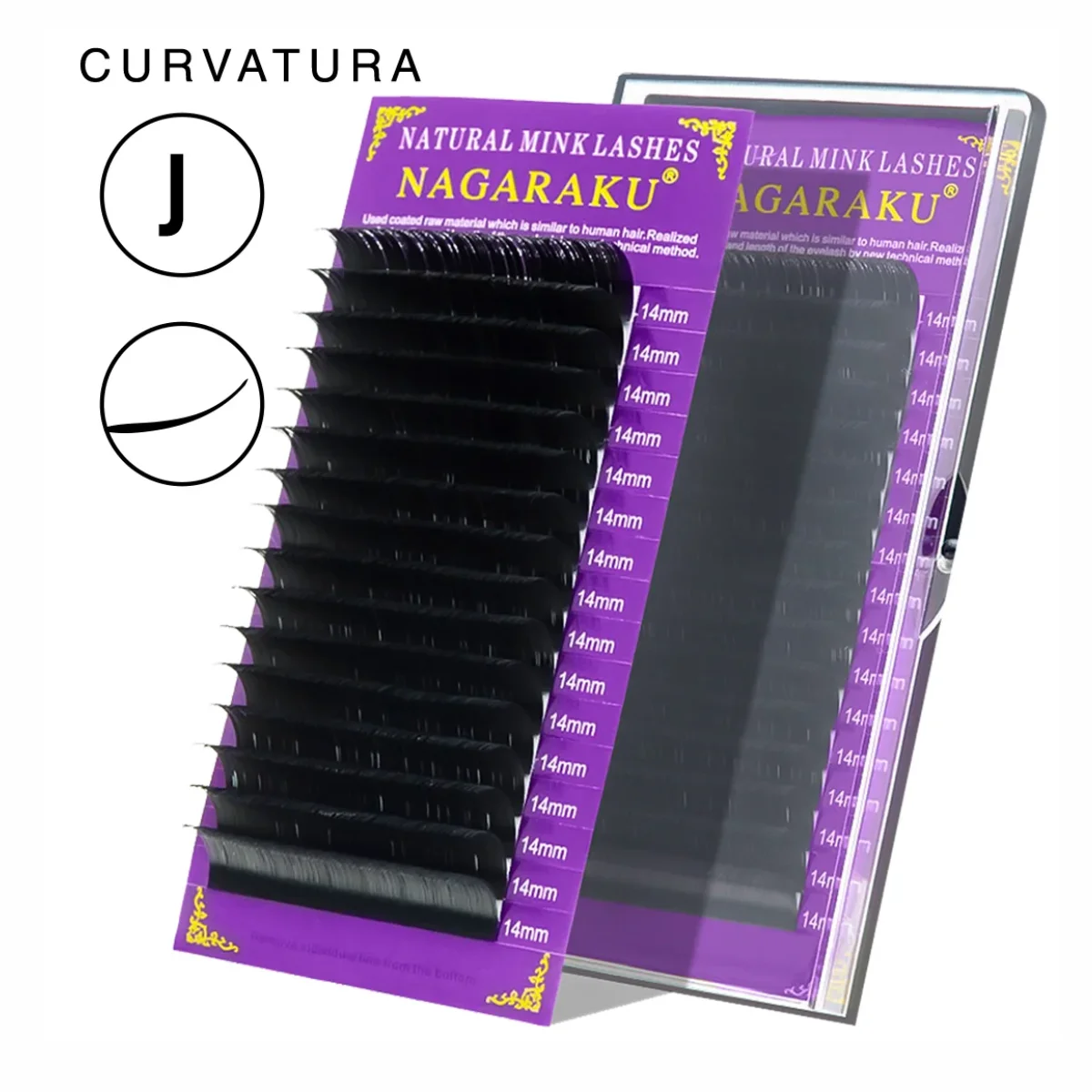 Pestañas Nagaraku Curva 0.15 J - Imagen 4
