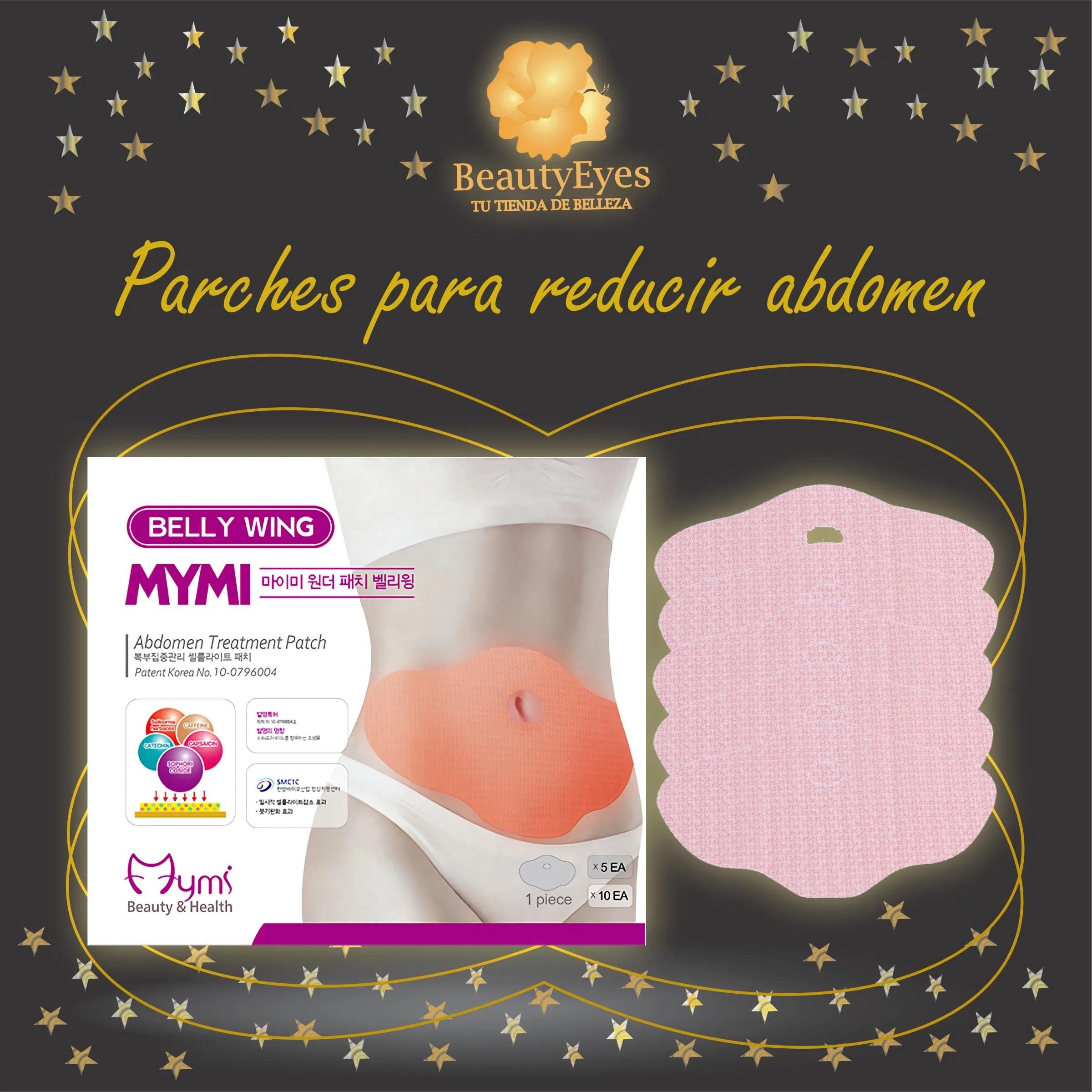 PARCHE REDUCTOR ABDOMEN_1 Parches Reductores Abdomen - Imagen 1