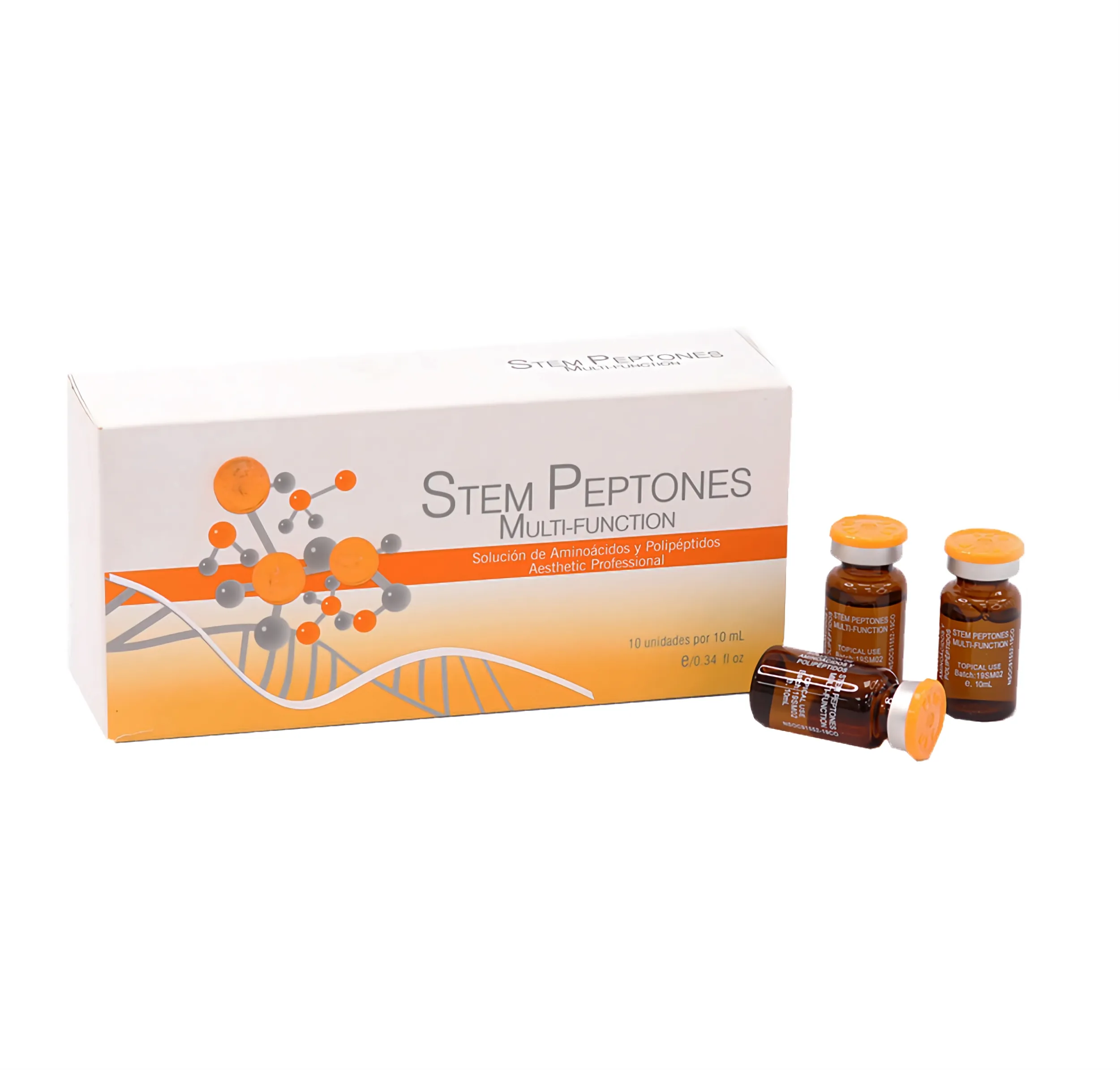PEPTONAS 10 ML 3 1 amp Peptonas Denova  X Vial 10ml - Imagen 1
