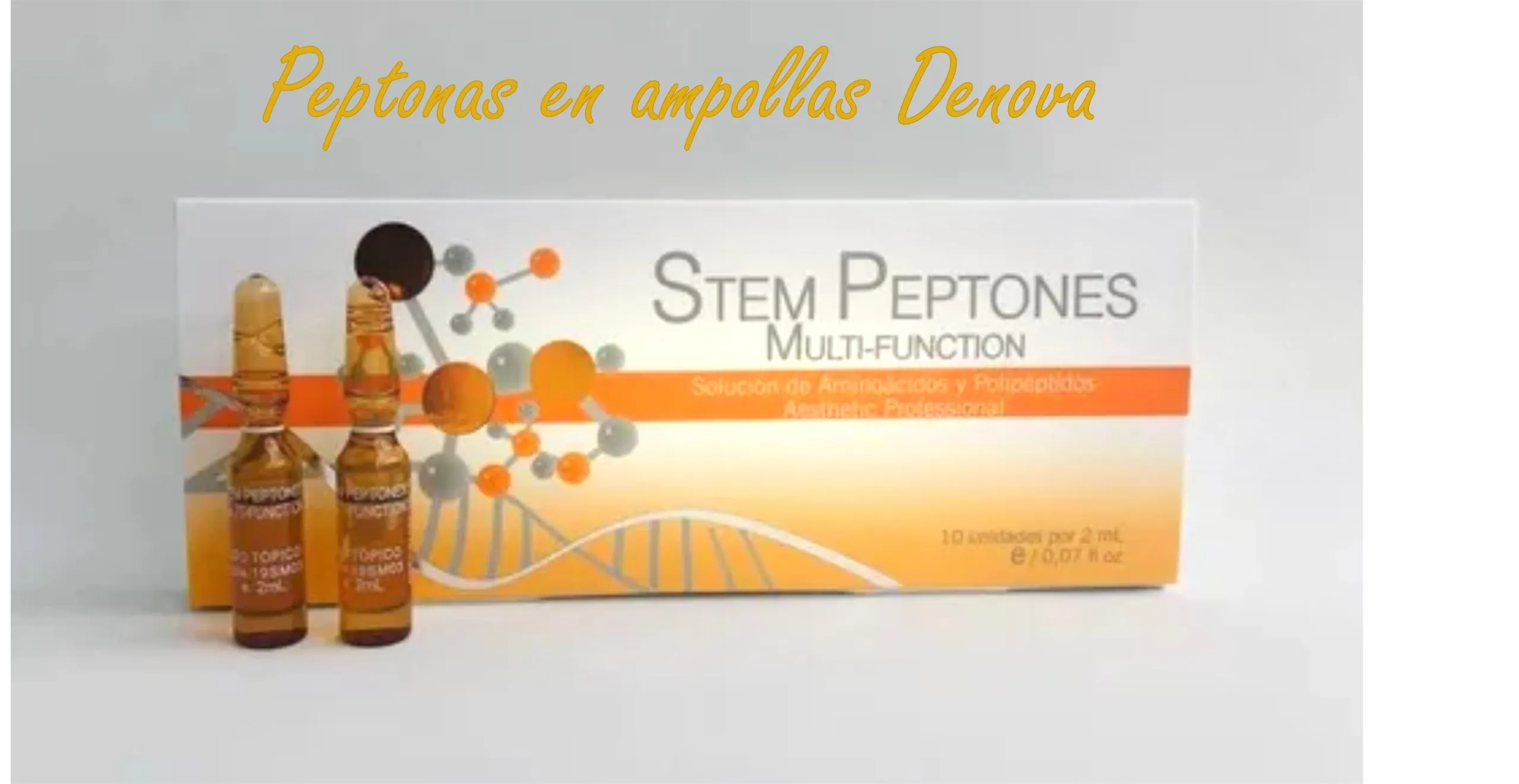 PEPTONAS DENOVA 4 Peptonas Denova 1 X Amp 2ml - Imagen 4