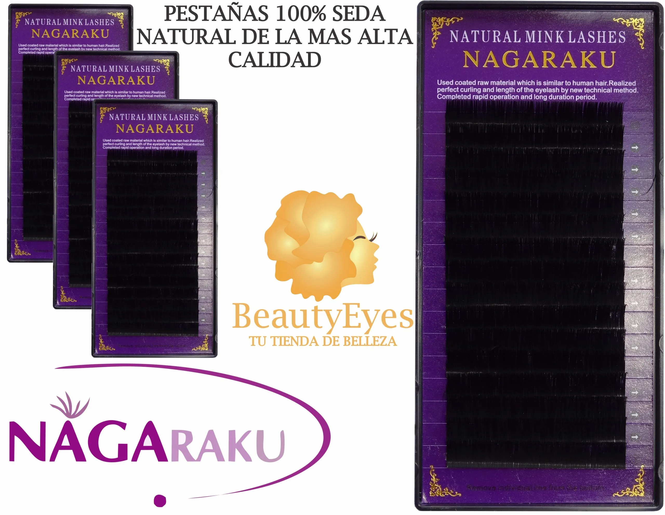 PESTAÑAS_NAGARAKU_3 Pestañas Nagaraku 0.10 Curva D - Imagen 2