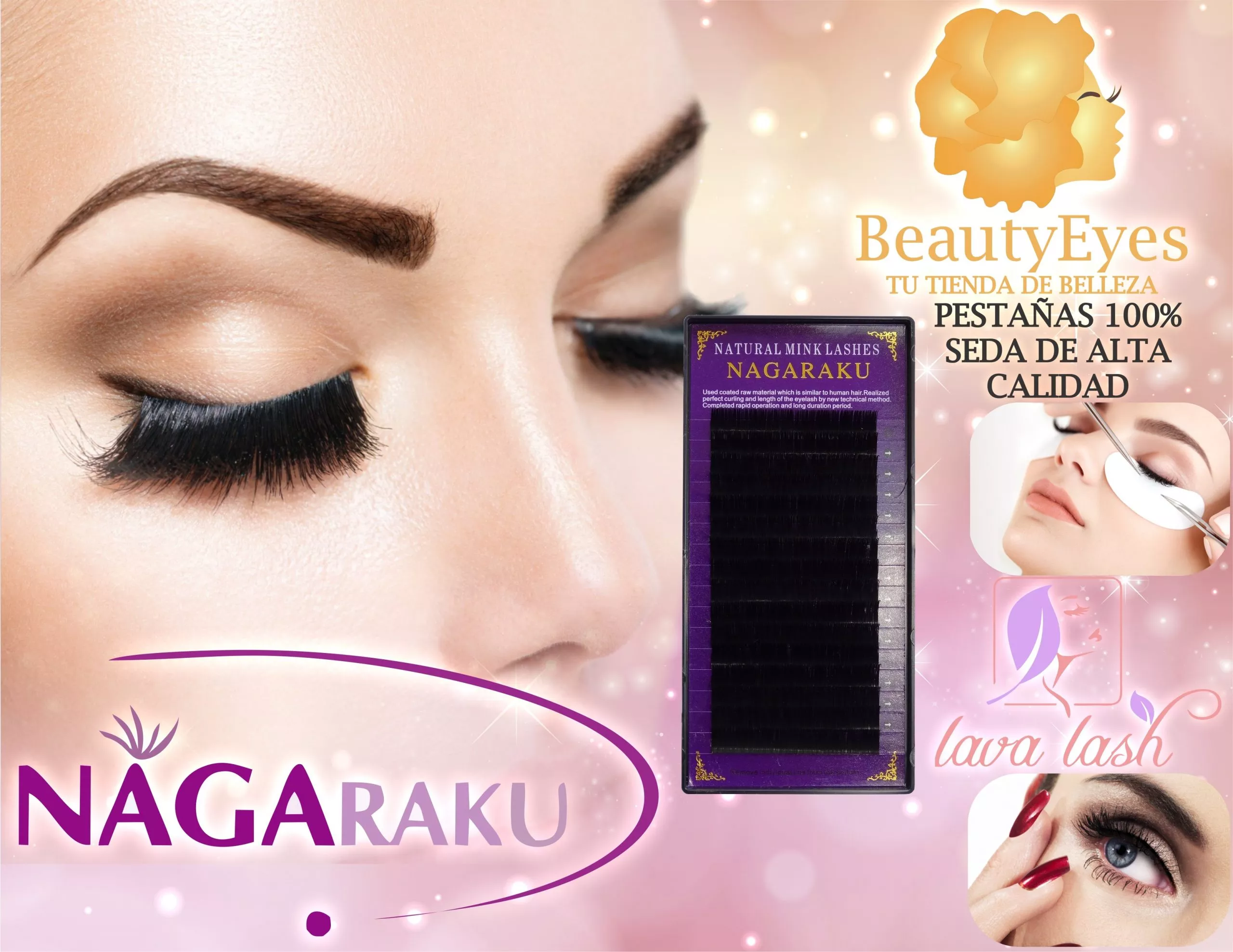 PESTAÑAS NAGARAKU 0.20 CURVA C - Imagen 3