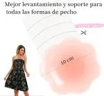 Brasier Invisible Levanta Busto Silicona - Imagen 5