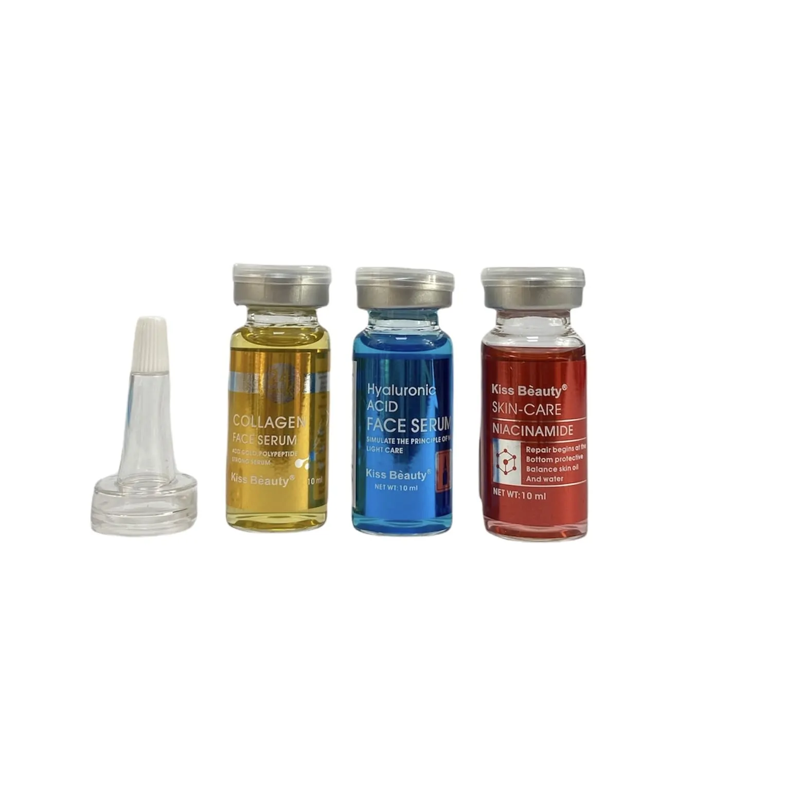 Set 3 En 1 Acido Hialuronico + Colageno + Niacinamida Kiss Beauty - Imagen 1