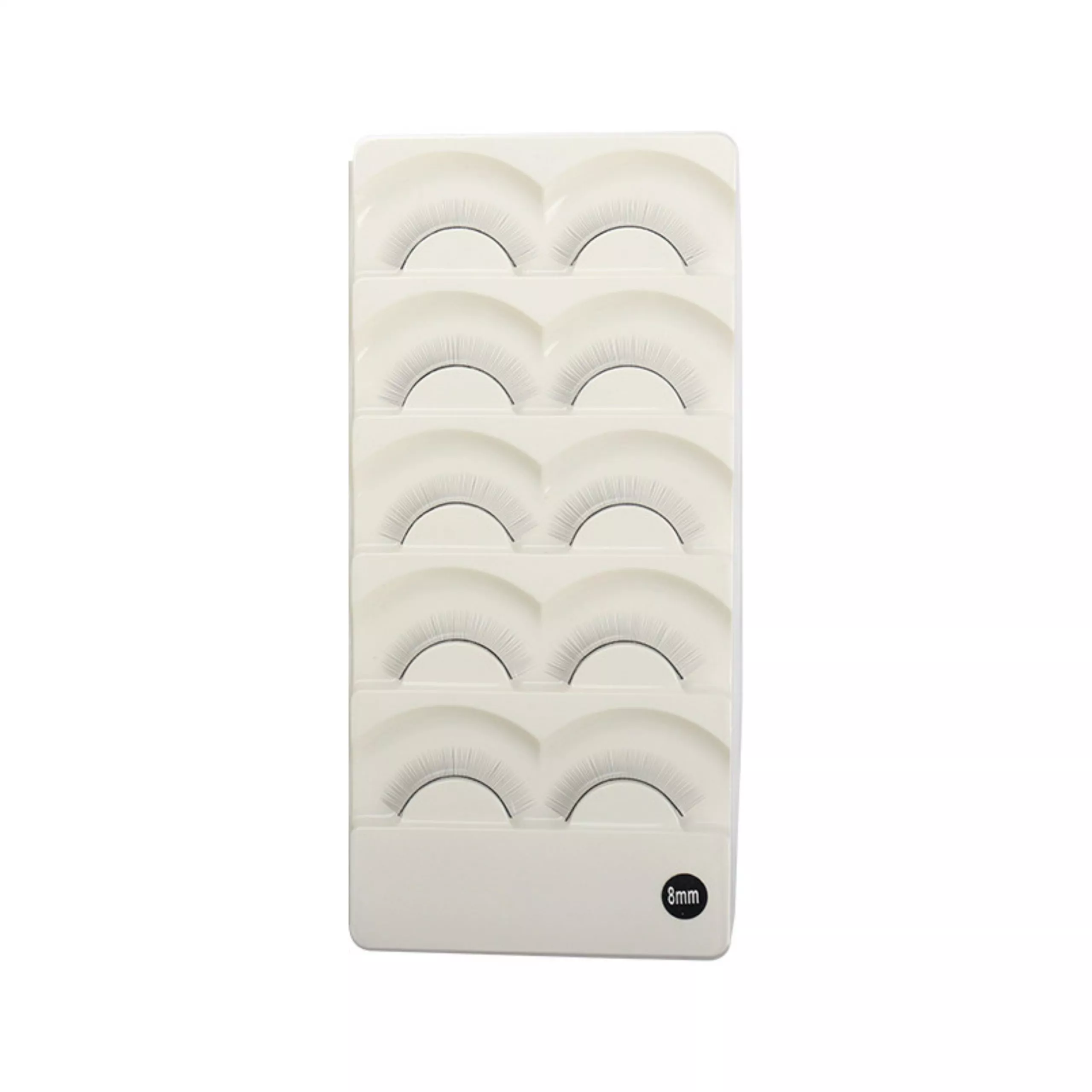 Pestañas_practica_1 1 Set Pestañas Tiras Practica en Maniqui - Imagen 1