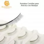 1 Set Pestañas Tiras Practica en Maniqui - Imagen 6