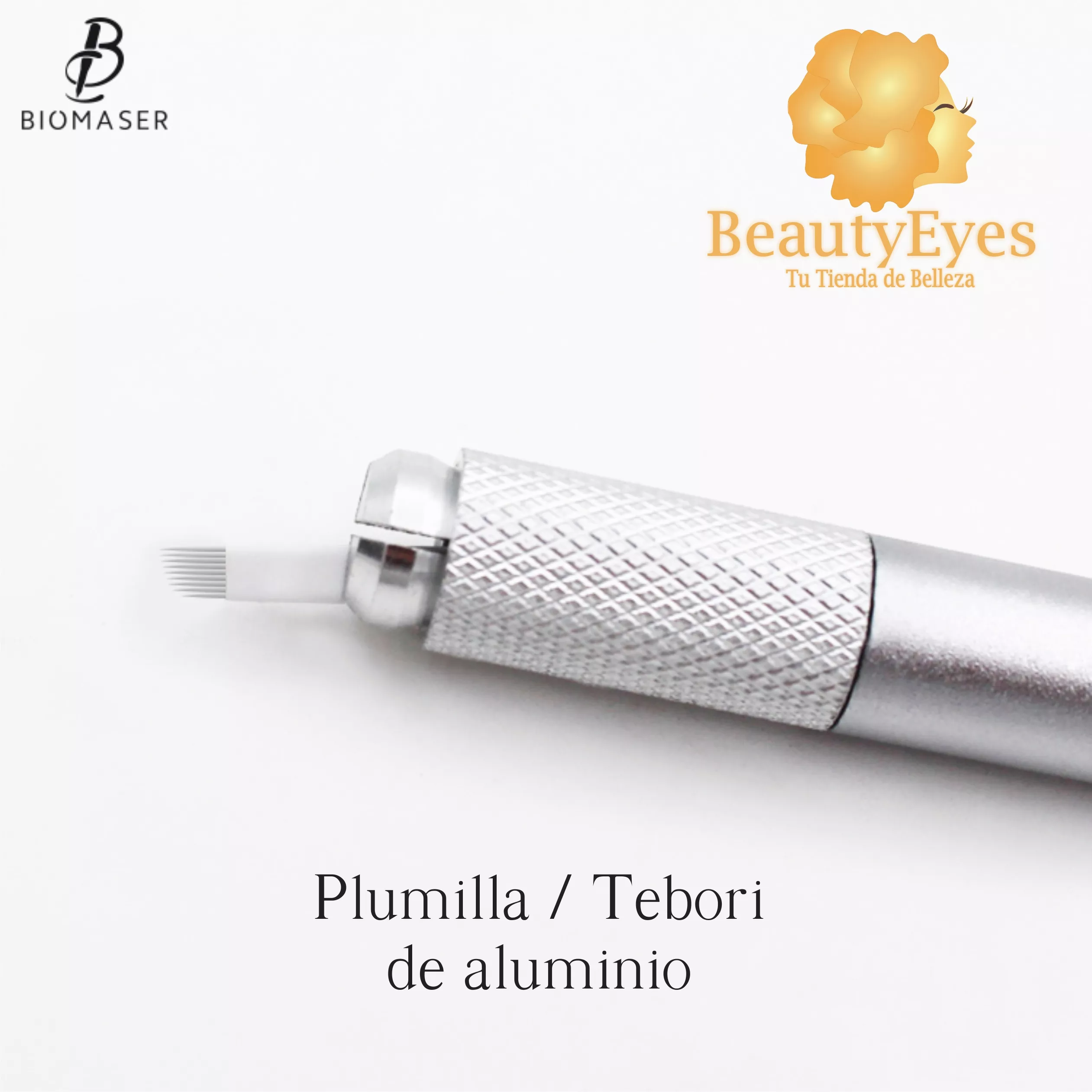 Plumilla_Biomaser_4 Plumilla Tebori Microblading Ceja Sencilla Biomaser - Imagen 3