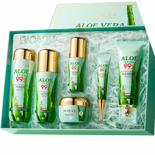 Kit Facial Aloe Vera 99% Bioaqua