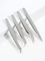 Set de 4 Pinzas para colocacion de Extensiones de pesta?as - Imagen 4