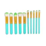 Set De 10 Brochas Multiusos Kabuki