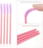 50 Cepillo Cerdas Silicona Pestañas / cejas - Imagen 6