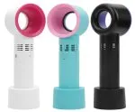 Mini Ventilador Recargable Portatil Abanico Sin Aspas - Imagen 7