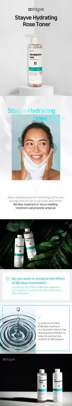 Tonico hidratante de rosas / Stayve Hydrating Rose Toner - Imagen 4