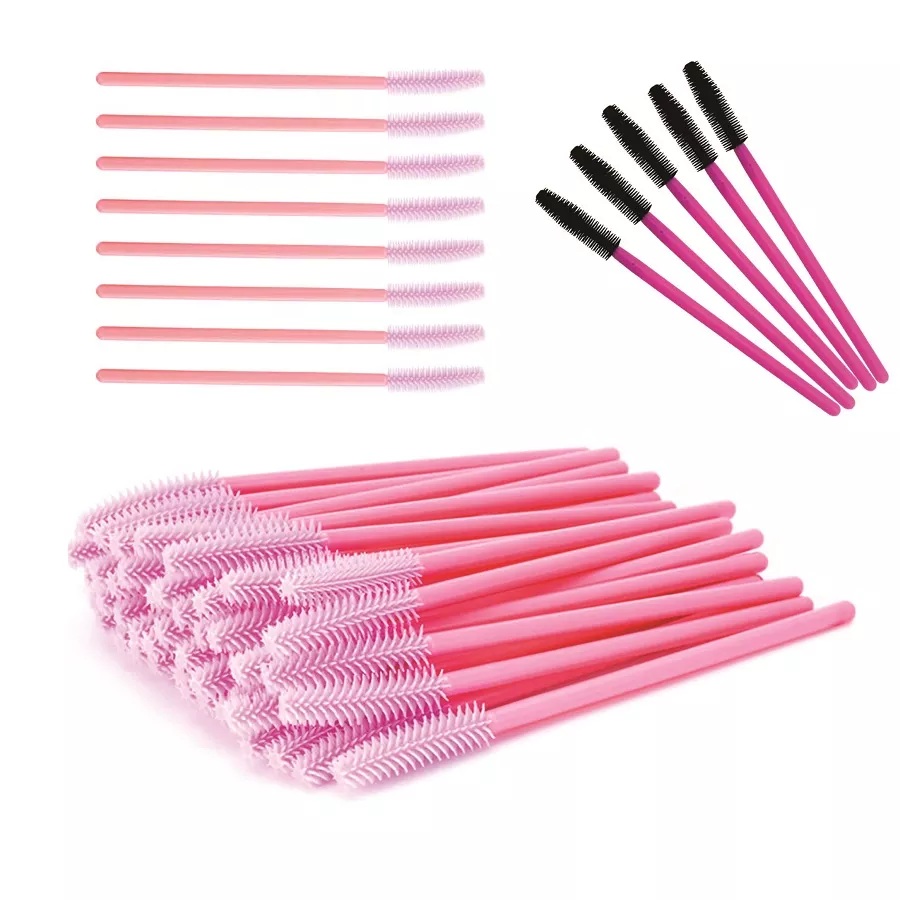 50 Cepillo Cerdas Silicona Pestañas / cejas - Imagen 2