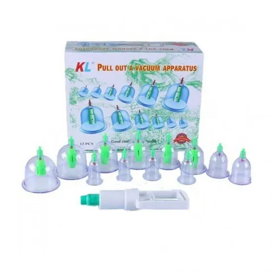 Set 12 Copas + Accesorio Kn Pull Out A Vacuum AAA.