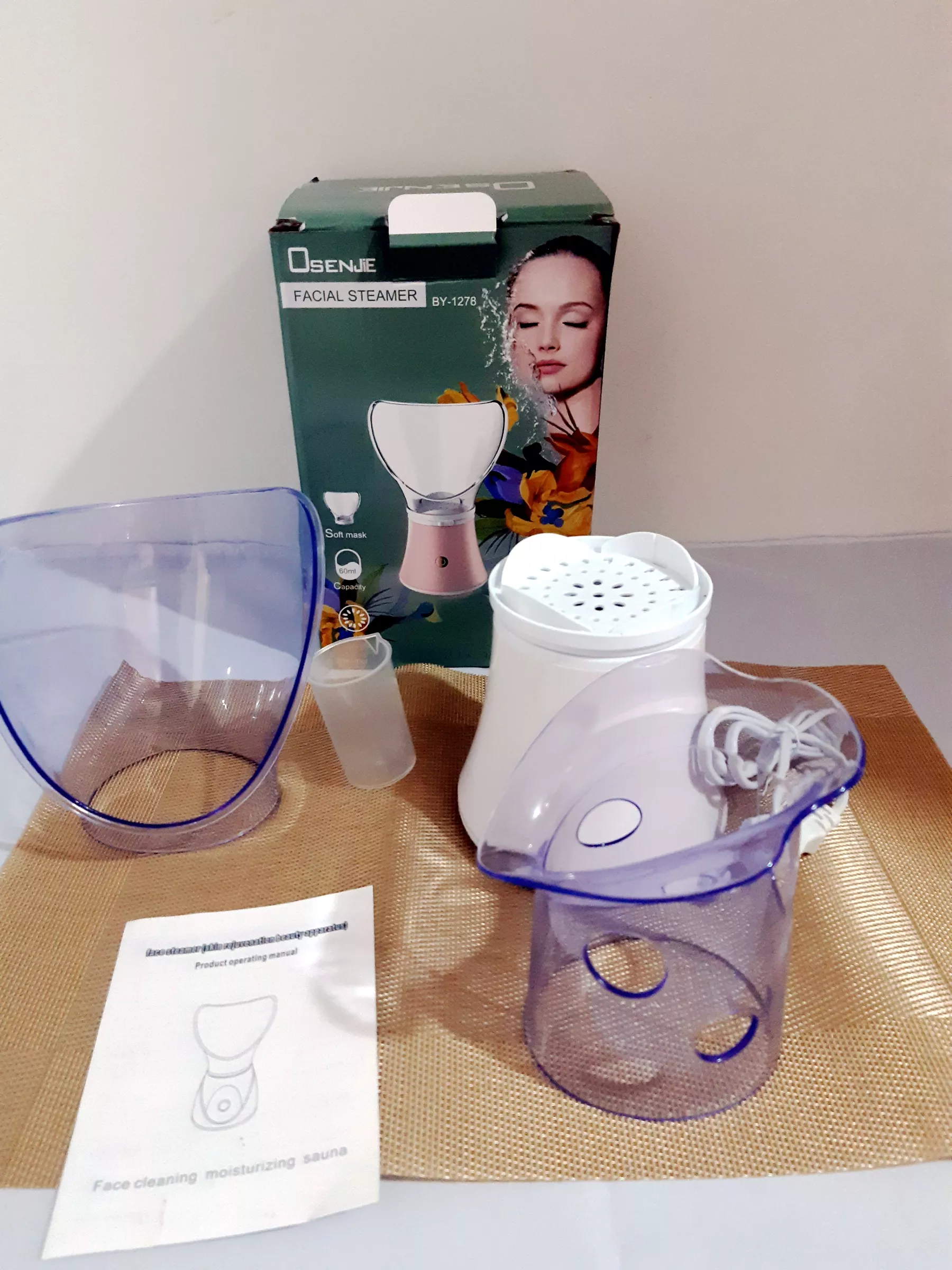 Vaporizador Sauna Facial  Limpia y terapias respiratorias - Imagen 6