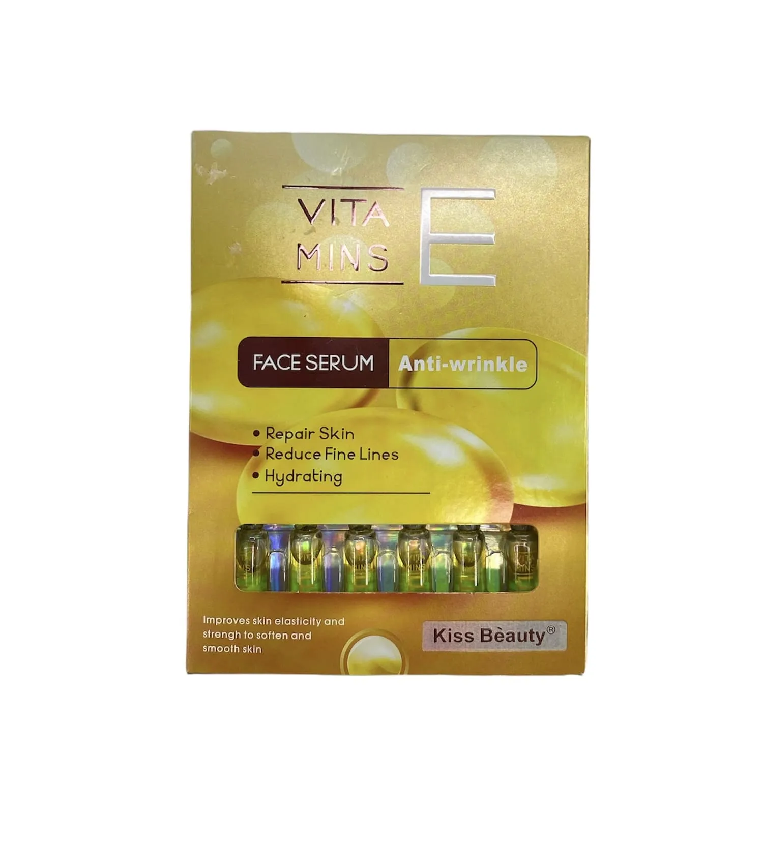VITAMINA E AMPOLLA_1 Ampolla Vitamina E Kiss Beauty 2ML - Imagen 2