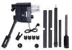 VAPOR OZONO NEGRO  PEDESTAL DOBLE BRAZO CALOR/FRIO - Imagen 2