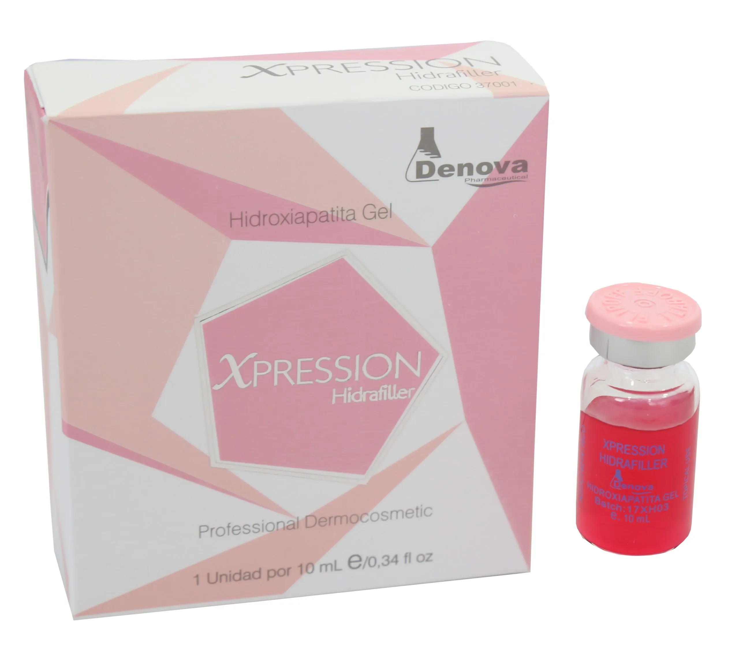 XPRESSION HIDRAFILLER 4%_3 Xpression Hidroxiapatita 4% Den - 10mL - Imagen 1