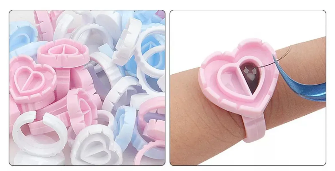 ANILLO CORAZÓN – VOLUMEN RUSO X100 UND - Imagen 4