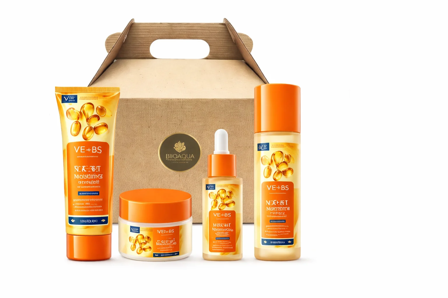 k0087 COMBO VITAMINA E+B5 FACIAL SKIN CARE 5PCS - Imagen 1