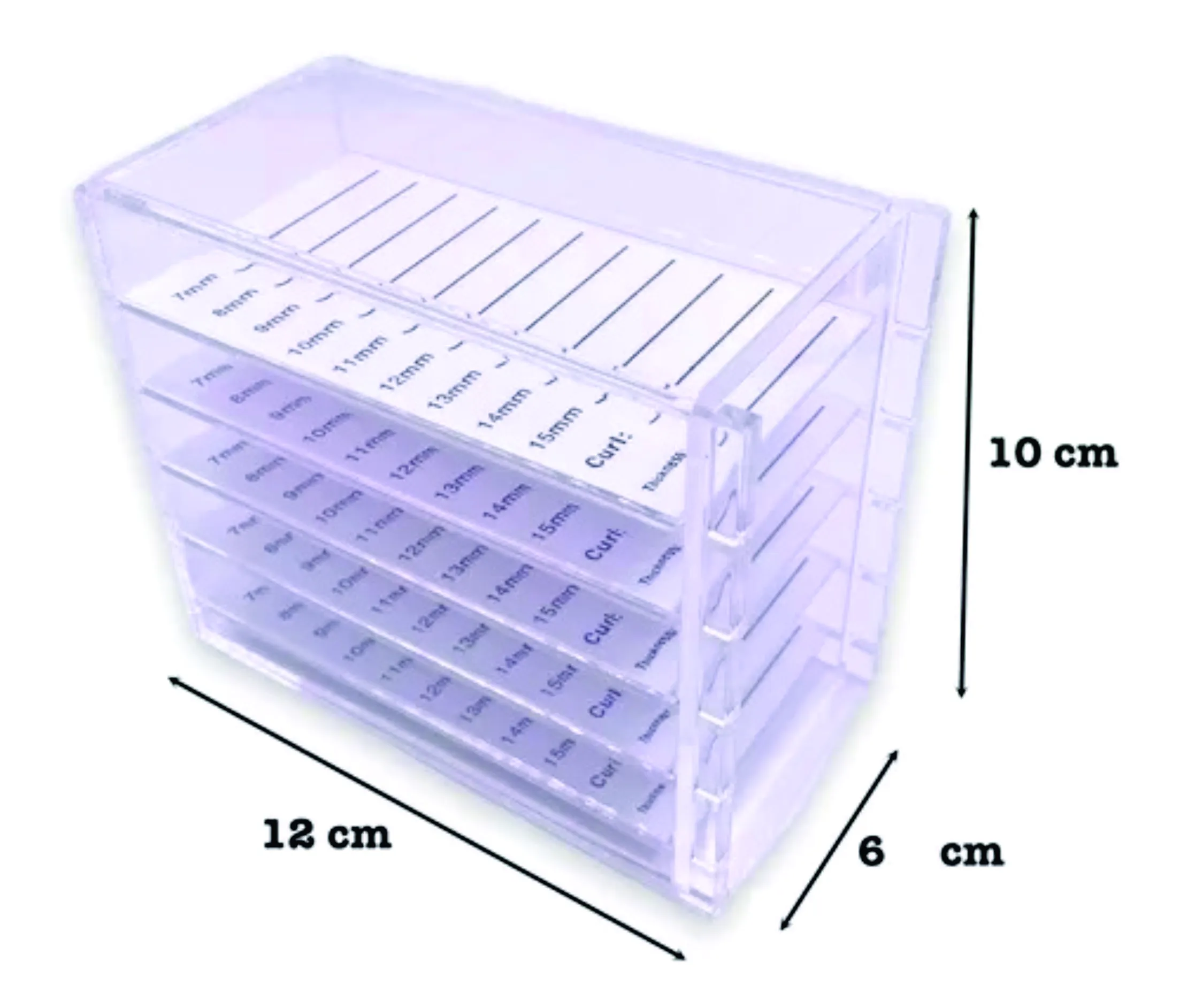 or Organizador en Acrilico de Pestañas - Imagen 6