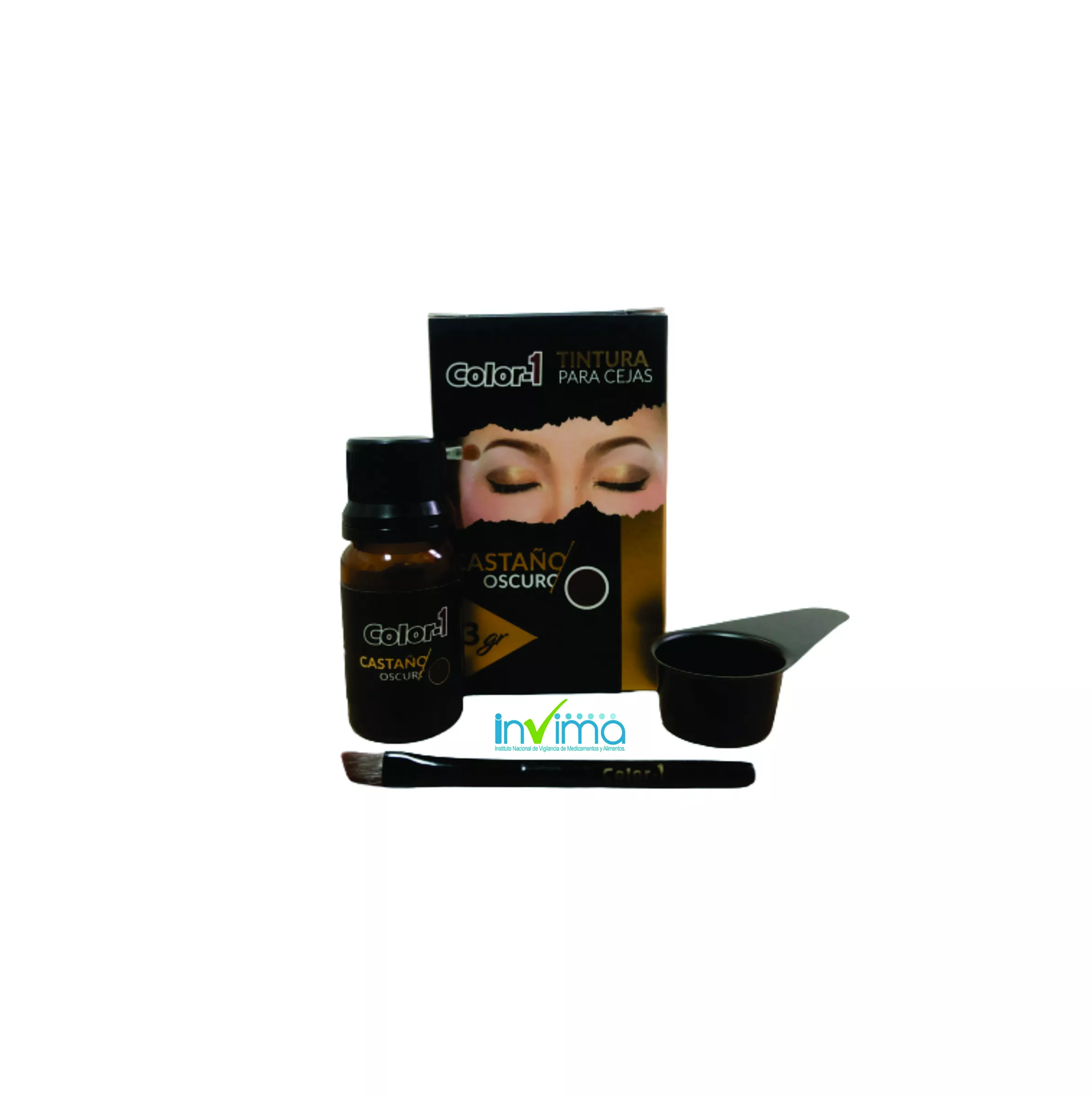 Henna Tinte Cejas Semipermanente color 1 caja 3 gr - Imagen 5