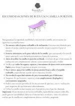 Camilla Portátil para spa, estéticas, consultorios médicos - Imagen 2